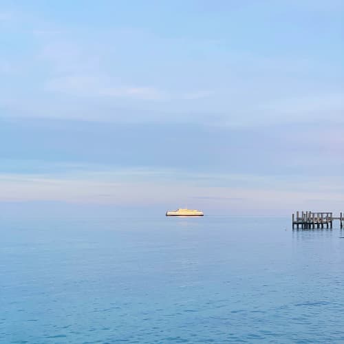 Christmas Ferry | Photography by Neon Dunes by Lily Keller