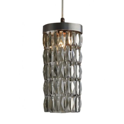 Alan Mizrahi KA1931 Smoke Crystal Maxi Pendant | Chandeliers by Alan Mizrahi Lighting Design