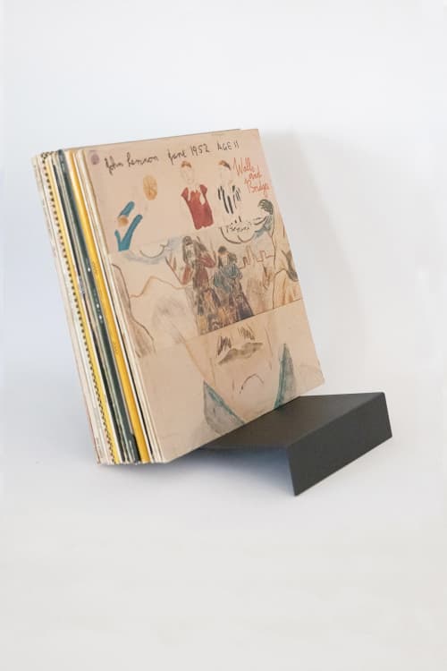 LP Stand - Black | Storage by Upton. Item made of steel