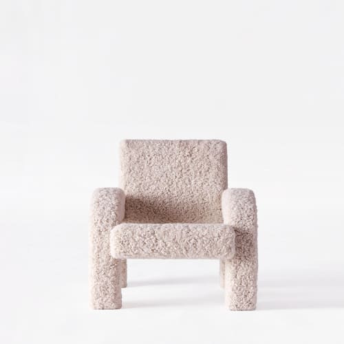 Arco Lounge Chair Small Sheepskin | Work by District Loom