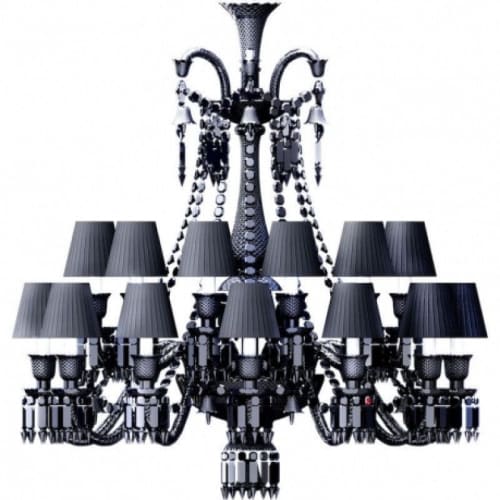 JT126 Zenith Black Shade | Chandeliers by Alan M
