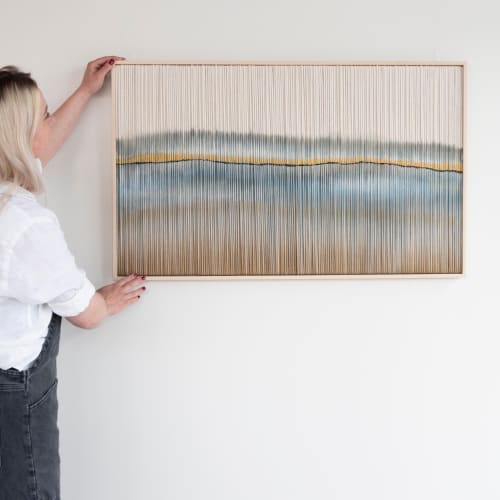 'GOLD COAST' // RE-FRAMED Collection | Wall Hangings by Rianne Aarts / Teddy and Wool Studio