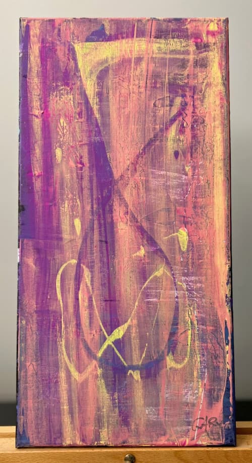 Jazz Bass Player | Mixed Media in Paintings by The Art Of Gary Gore