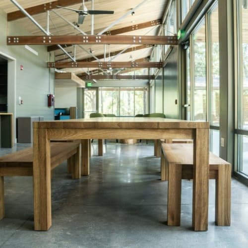 Parsons Table | Modern Wood Dining Table | Tables by Alabama Sawyer. Item made of wood