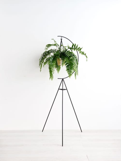 Crescent Plant Stand | Plants & Landscape by Capra Designs