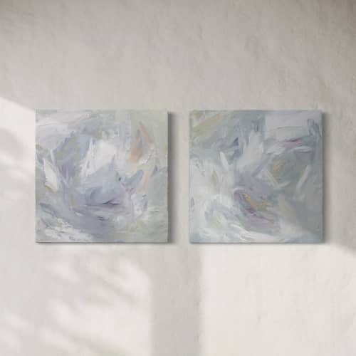 Southern Charm I & II | Oil And Acrylic Painting in Paintings by Teodora Guererra Fine Art
