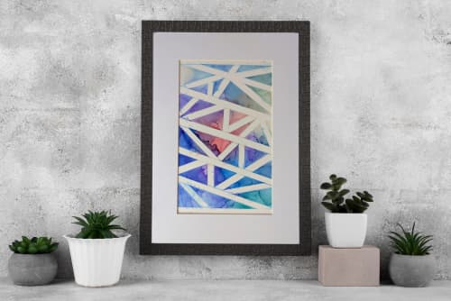 Soft Boundaries | abstract original art | Watercolor Painting in Paintings by Megan Spindler