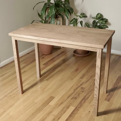 Writing Desk | Tables by Crafted Glory. Item composed of oak wood