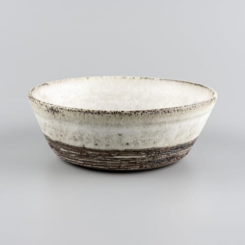 Bowl Ramiel White | Dinnerware by Svetlana Savcic / Stonessa. Item made of stoneware