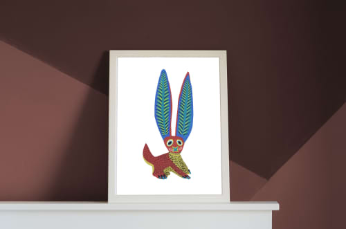 Bunny | Prints by Relativity Textiles. Item made of paper