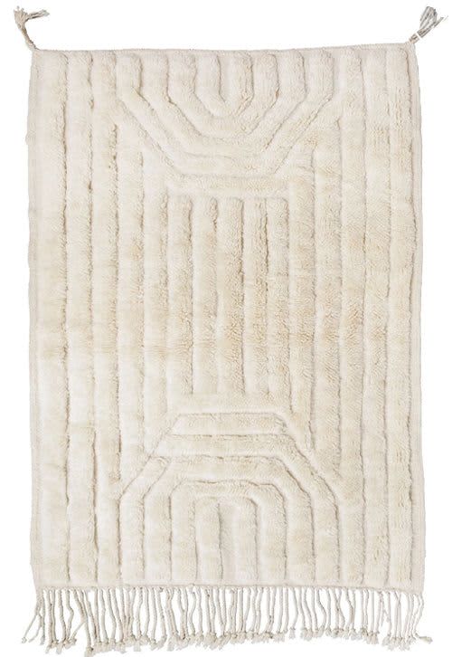 Mrirt Beni Ourain rug “CELEST” | Area Rug in Rugs by East Perry. Item made of wool