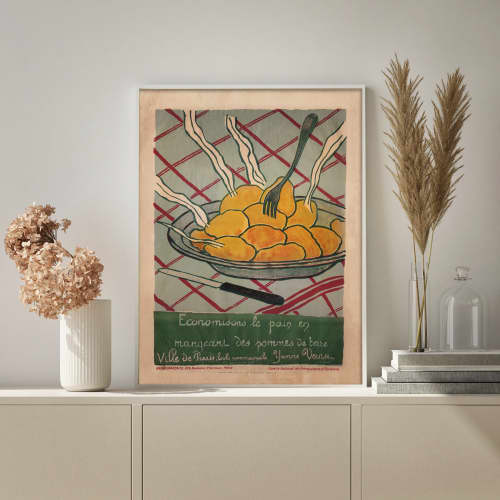 Farm house Decor, Kitchen Art, Rustic Farmhouse, Antique | Prints by Capricorn Press. Item made of paper compatible with boho and minimalism style