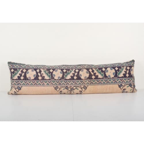 Vintage Turkish Carpet Rug Pillow Cover | Sham in Linens & Bedding by Vintage Pillows Store. Item composed of cotton and fiber