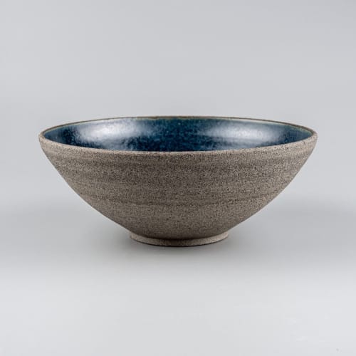 Bowl Eunia Azurit | Dinnerware by Svetlana Savcic / Stonessa. Item made of stoneware