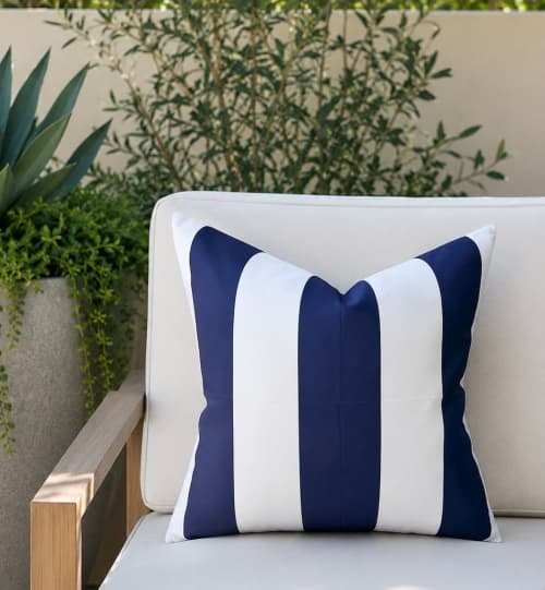 Santorini Outdoor Pillow Cover | Pillows by Busa Designs