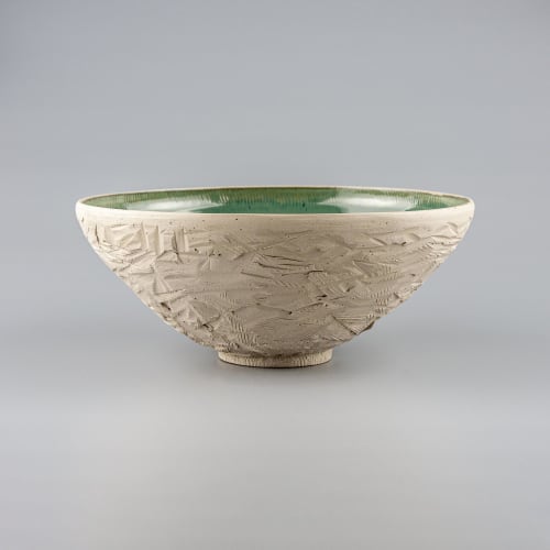 Bowl Pheresa Cloh | Dinnerware by Svetlana Savcic / Stonessa. Item made of stoneware compatible with minimalism and contemporary style