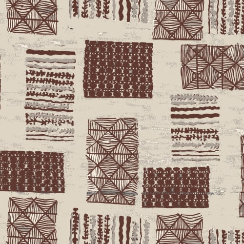 Tapas Temptations - Cream | Wallpaper in Wall Treatments by Wallcovetings by Brenda Houston. Item made of fabric & paper
