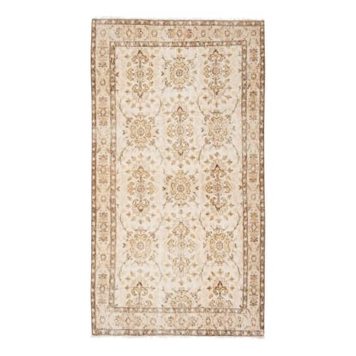 Vintage Turkish Sparta Rug 3'10" X 6'11" | Area Rug in Rugs by Vintage Pillows Store. Item made of cotton