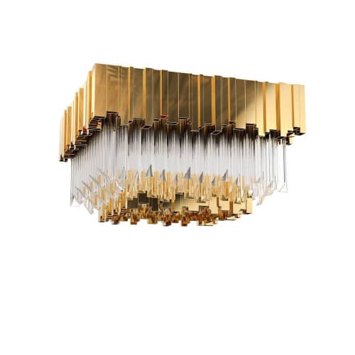 Alan Mizrahi PS9028 Empire Square Plafond | Sconces by Alan Mizrahi Lighting Design