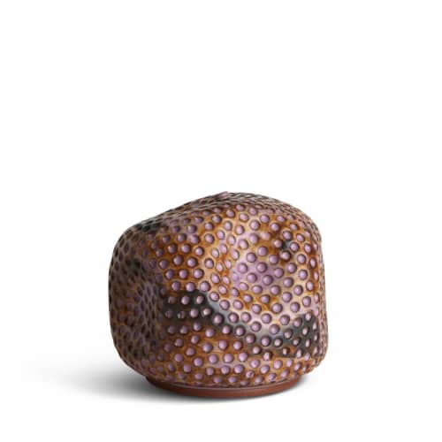 H: 5.5" w: 5.5" | Vase in Vases & Vessels by SKOBY JOE CERAMICS. Item made of stoneware