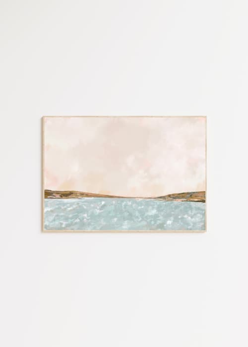 “Distant Shore” | Prints by Melissa Mary Jenkins Art. Item composed of paper
