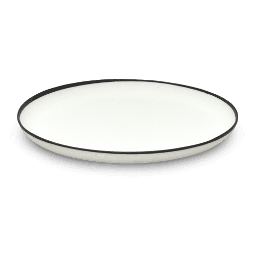Ligne Large Platter | Serveware by Tina Frey. Item composed of ceramic