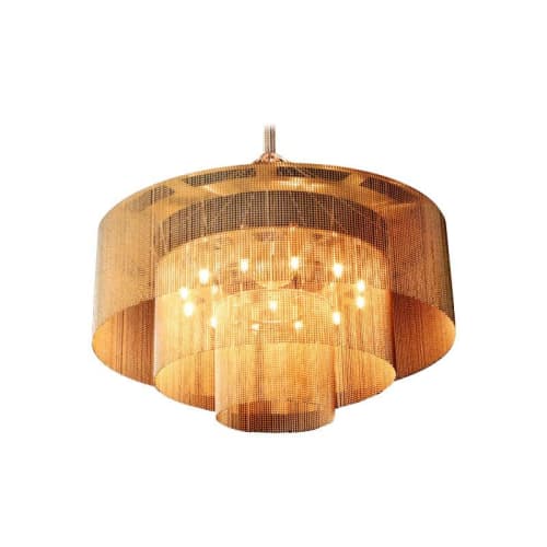 Alan Mizrahi QZ1616 Kiska Tiers | Chandeliers by Alan Mizrahi Lighting Design