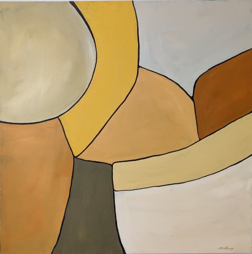 Gathering Helpers | Oil And Acrylic Painting in Paintings by Margaret Lipsey