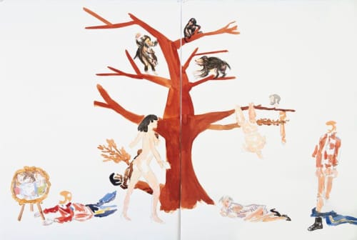 Apres | Watercolor Painting in Paintings by Eric Farache Artist