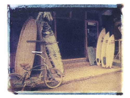 Ecuador Surf Shop | Photography by She Hit Pause. Item made of paper