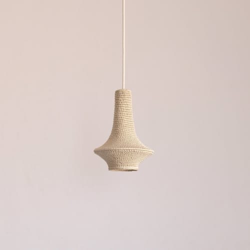 Wahad Crochet Pendant Lamp - Mini | Pendants by Hamimi