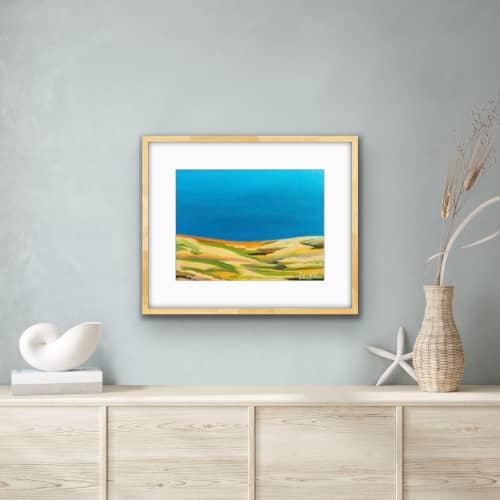 Summer Dunes (Horizontal) | Prints by Neon Dunes by Lily Keller. Item made of paper