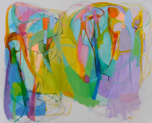 Hope | Oil And Acrylic Painting in Paintings by Gabriela Tolomei