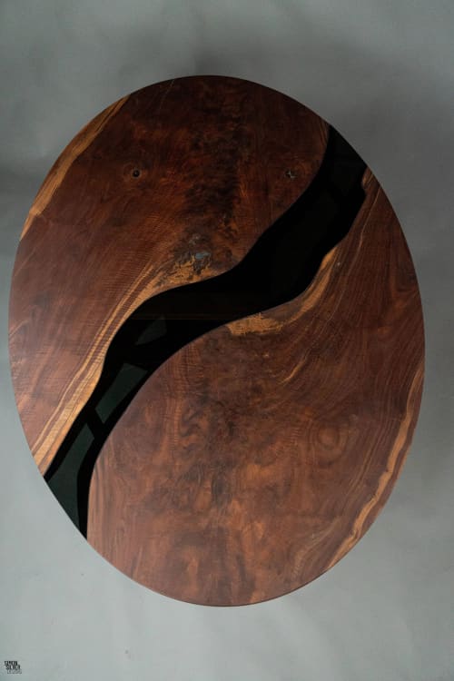 Ying Yang Glass | Dining Table in Tables by Simon Silver Designs