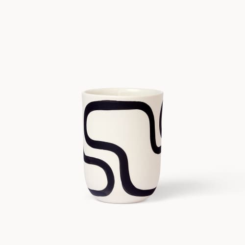 Outline Coffee Cup | Drinkware by Franca NYC. Item composed of ceramic compatible with boho and minimalism style