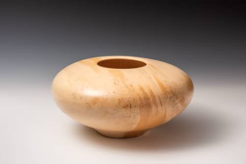 Hard Maple Vessel | Decorative Objects by Louis Wallach Designs. Item made of maple wood