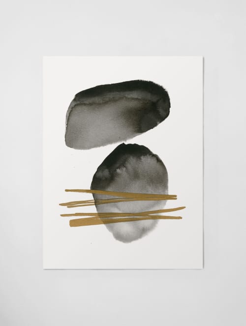 "Jumbo Rocks" Art Print | Prints in Paintings by Kim Knoll Art. Item made of paper