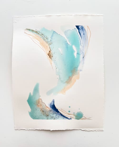 Here I Remain | Mixed Media in Paintings by TERRA ETHOS. Item made of paper compatible with boho and contemporary style