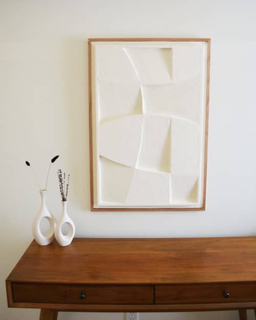 No. 34 Plaster Wall Relief | Wall Sculpture in Wall Hangings by Joseph Aurelius