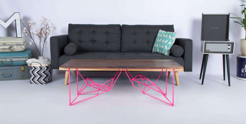 Yoshi :: Original | Coffee Table in Tables by MODERNCRE8VE. Item made of walnut with metal