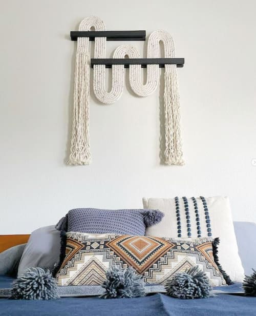 "Vibrato" FLECK | Wall Sculpture in Wall Hangings by Candice Luter Art & Interiors. Item composed of fiber