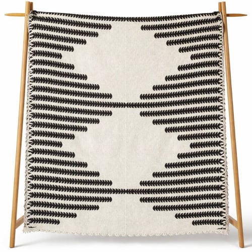 Amira Throw Blanket | Linens & Bedding by Busa Designs