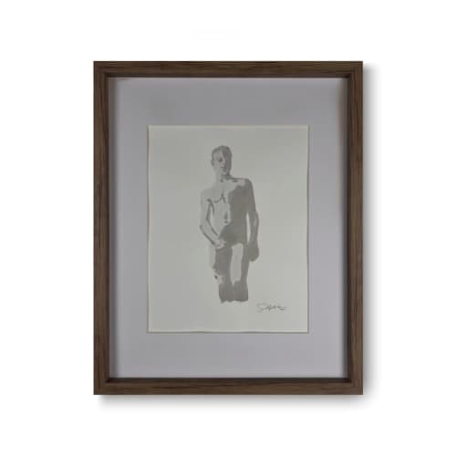 Antoni | Watercolor Painting in Paintings by John Velo Studio