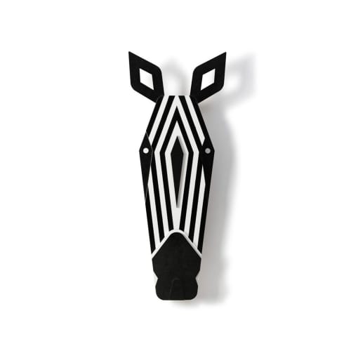 The Zebra | Wall Sculpture in Wall Hangings by Umasqu