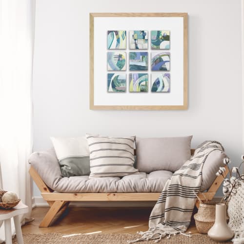 Ocean Collection | Mixed Media in Paintings by Kathy Ferguson Art