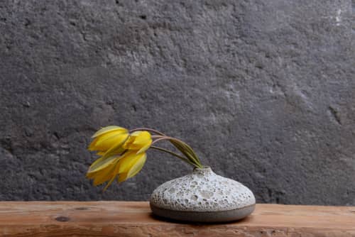 Small "Volcano" Vase | Vases & Vessels by Laima Ceramics. Item made of stoneware