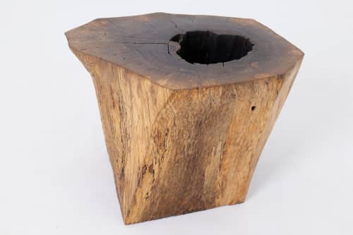 Organic, Live-Edge, Side Table, Walnut, Handmade | Tables by Logniture