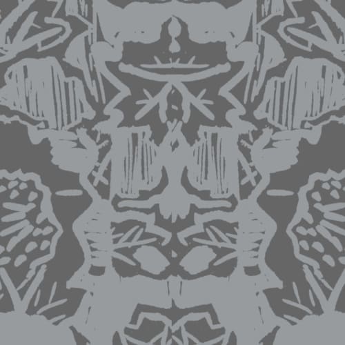 Indian Floral Xl, Hemlock | Wallpaper in Wall Treatments by Philomela Textiles & Wallpaper. Item composed of paper