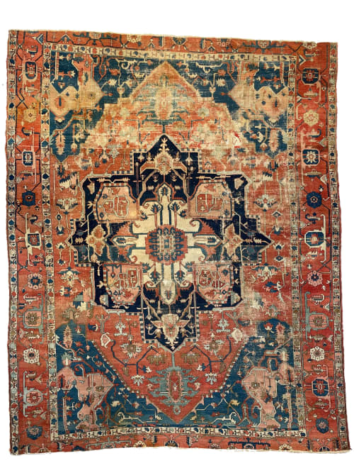Contact if interested - HIGHLY POWERFUL TURN-OF-THE-CENTURY | Area Rug in Rugs by The Loom House. Item made of cotton
