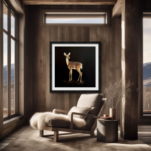 Damselfly - Square | Prints by Western Mavrik